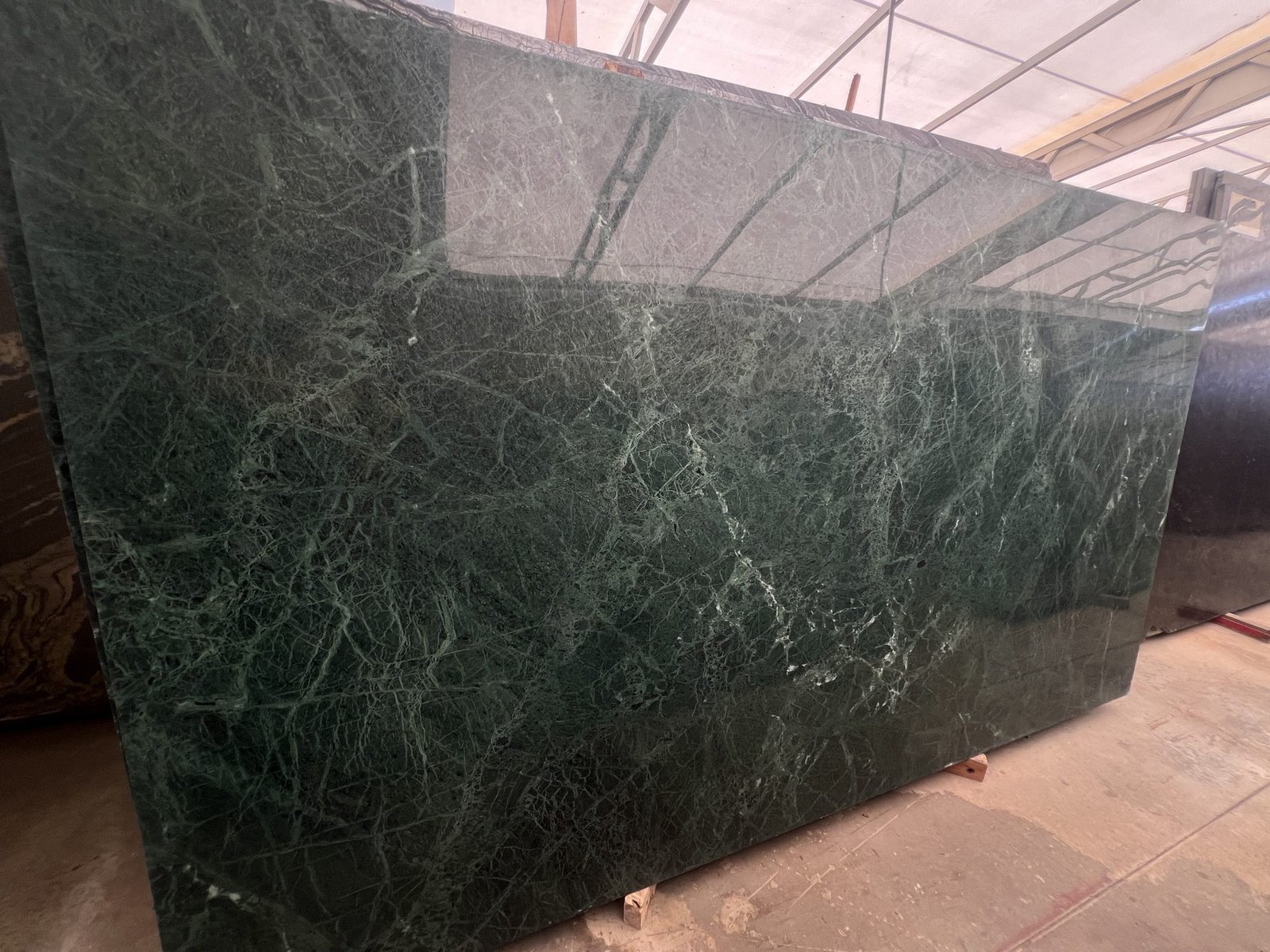 Verde Guatemala doğal taş plaka